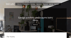 Desktop Screenshot of dadcafe.lv