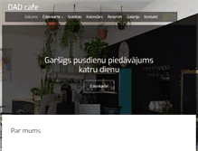 Tablet Screenshot of dadcafe.lv